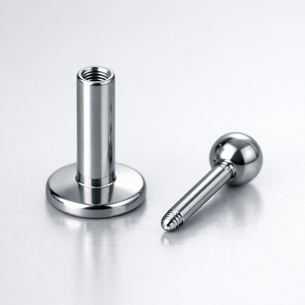 Titanium piercing jewelry customization overview