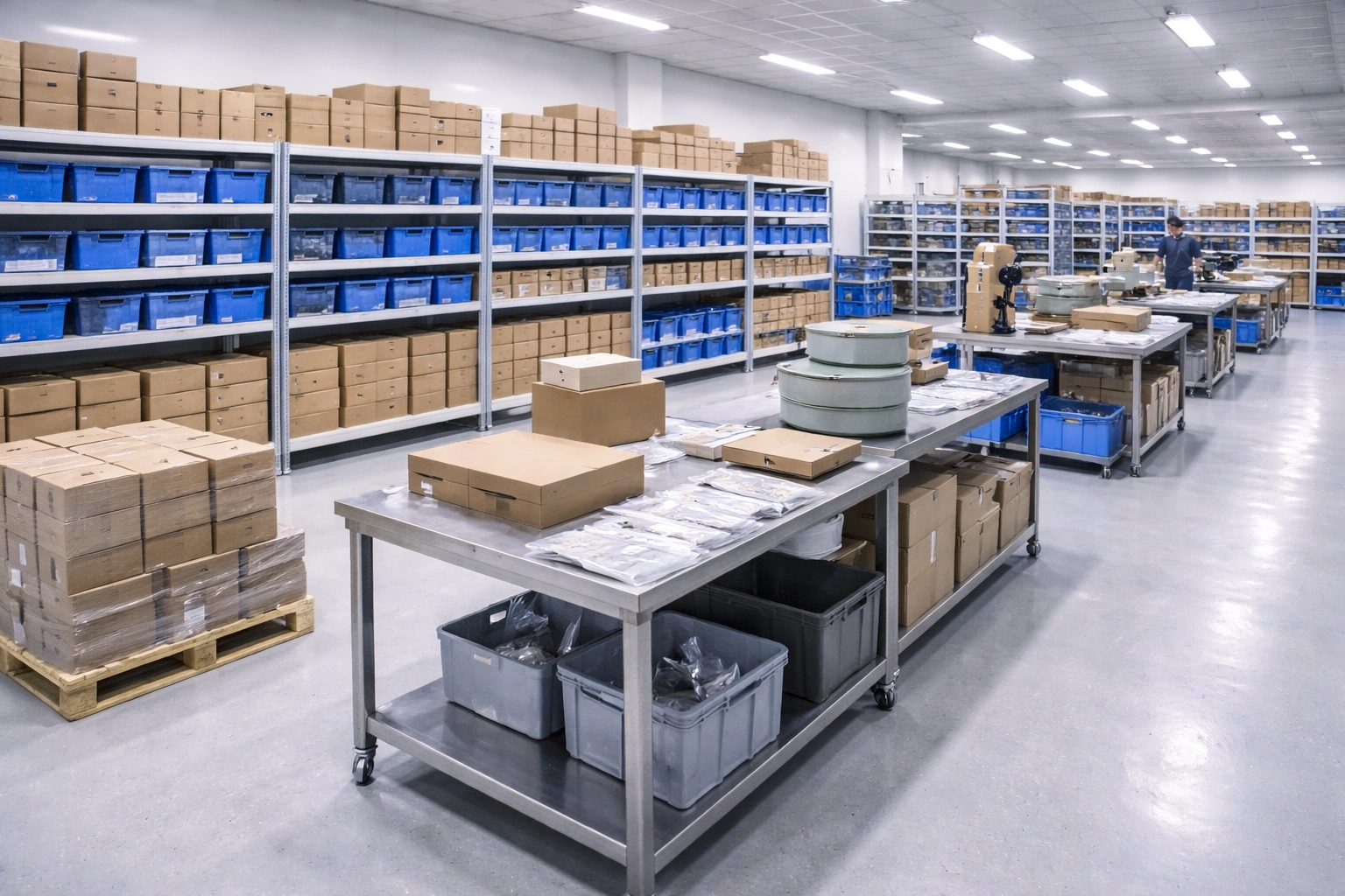 Packaging station photo