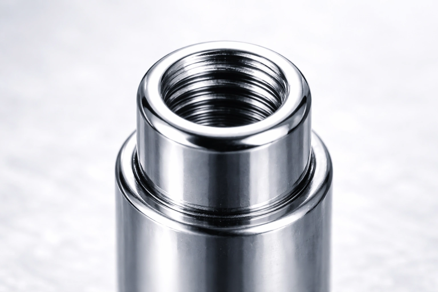 Internally threaded titanium jewelry - professional grade