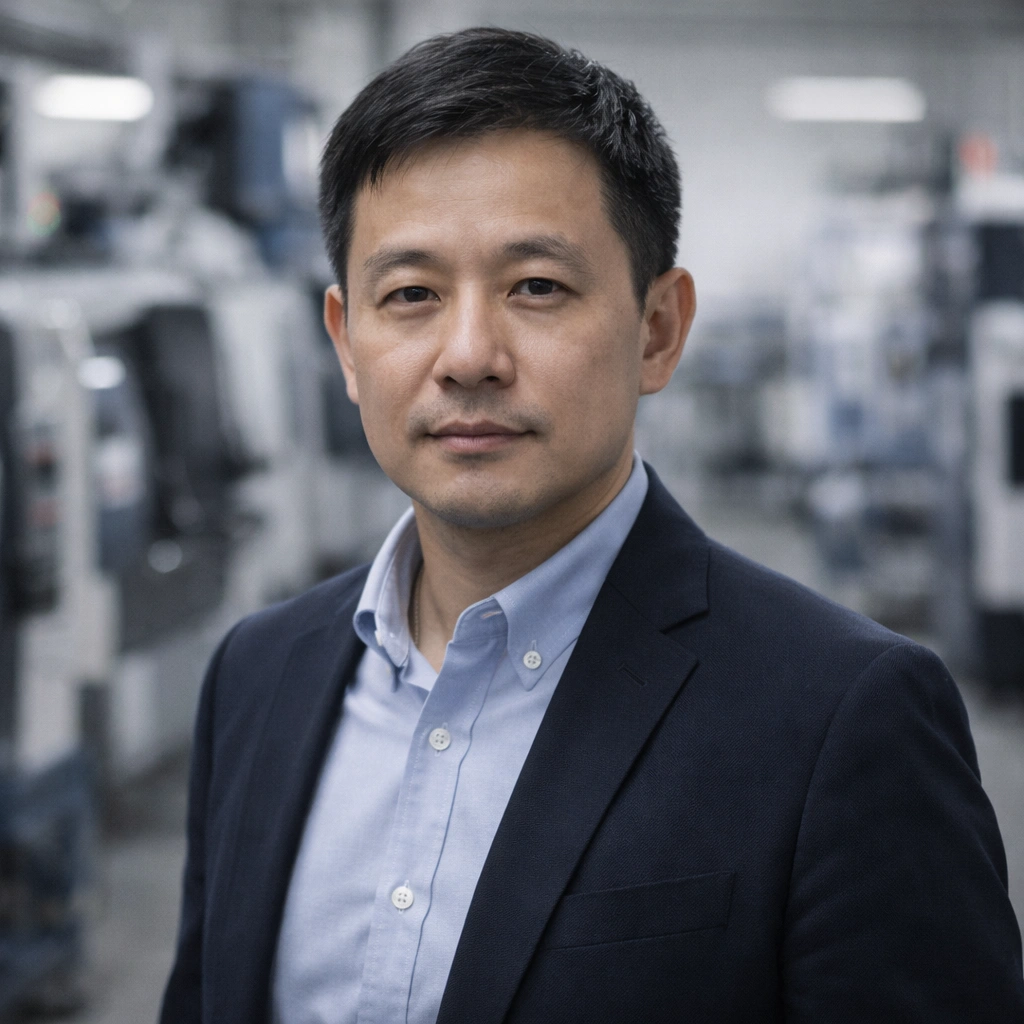 Manufacturing Director portrait in factory environment