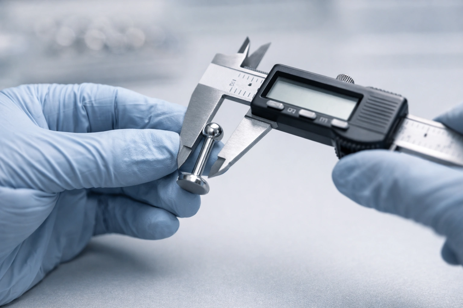 Quality control measurement of titanium jewelry