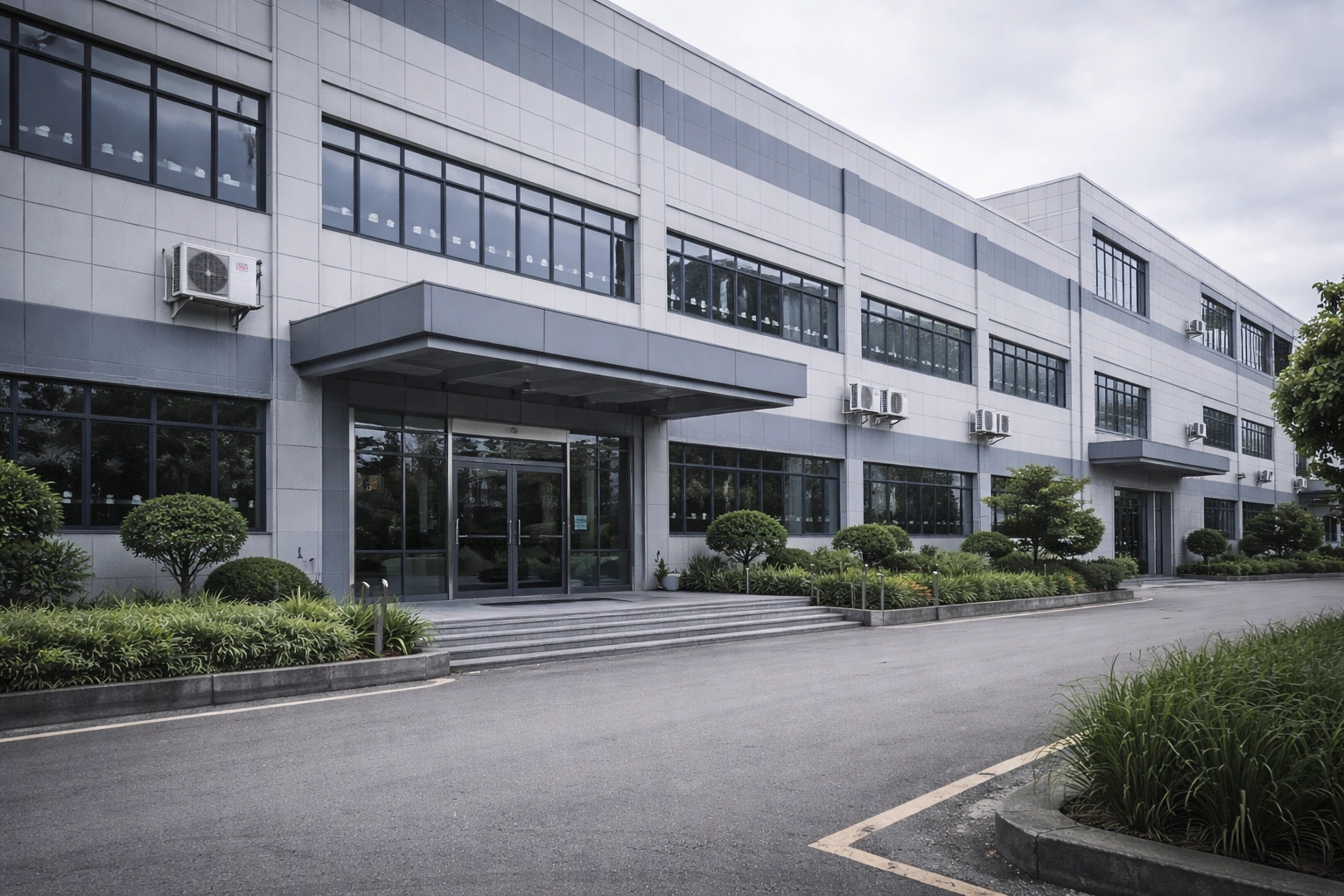 Titanium jewelry manufacturing facility exterior