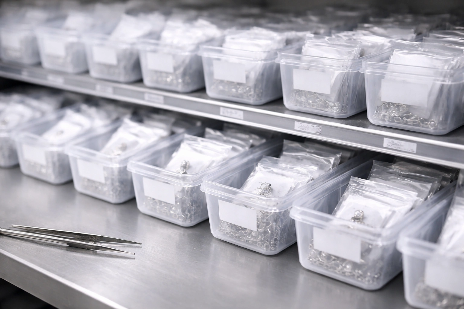 Titanium piercing jewelry ready stock inventory